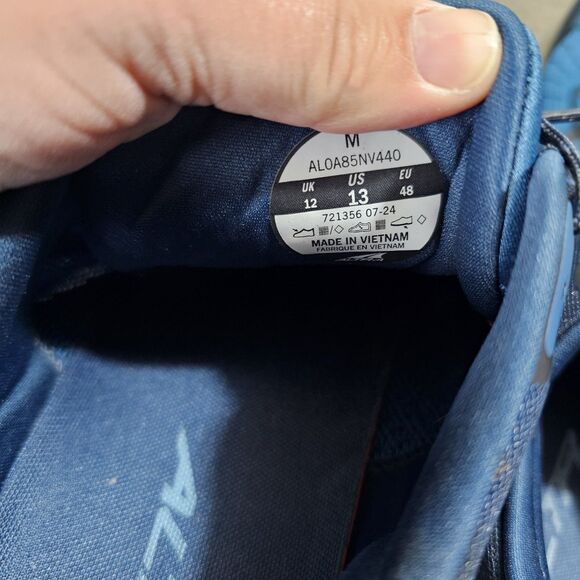 Altra Men's Experience Flow Running Shoes Blue Size 13 - Picture 13 of 13